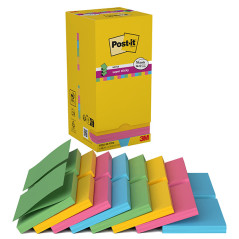 16 Blocchetti da 90 fogli Post-it® Super Sticky Z-notes 76x76mm R-330-SS-VP16